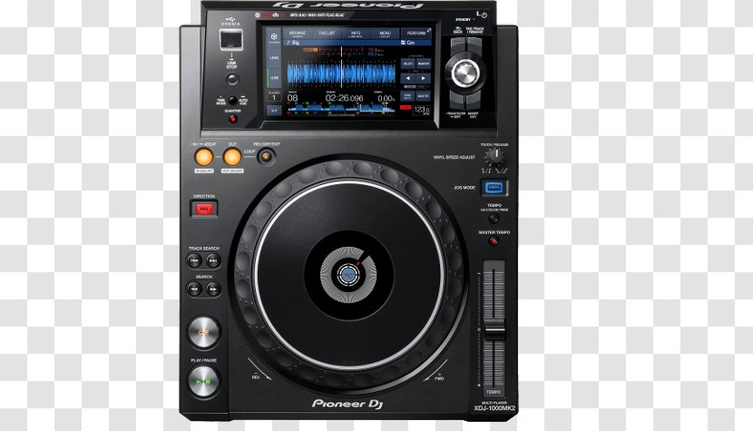 Pioneer DJ Disc Jockey Controller XDJ-1000 Virtual - Flac - Dj Machine Transparent PNG