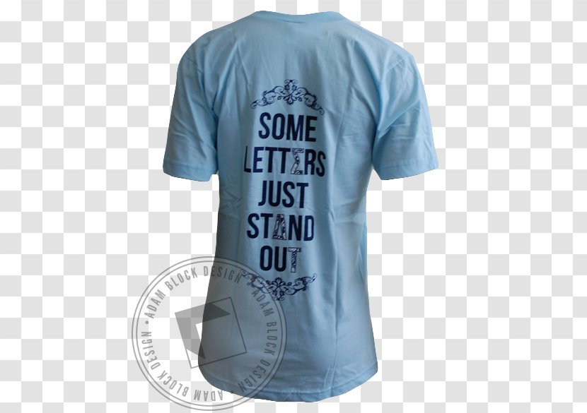 T-shirt Sleeve Outerwear Font - Shirt - Stand Out Transparent PNG