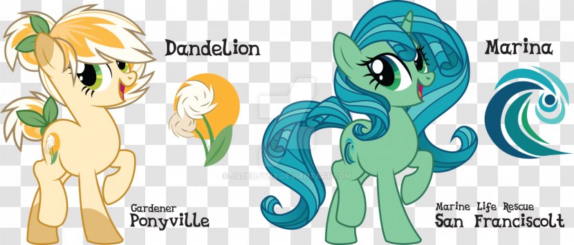 Pony Horse Dandelion DeviantArt - Watercolor Transparent PNG