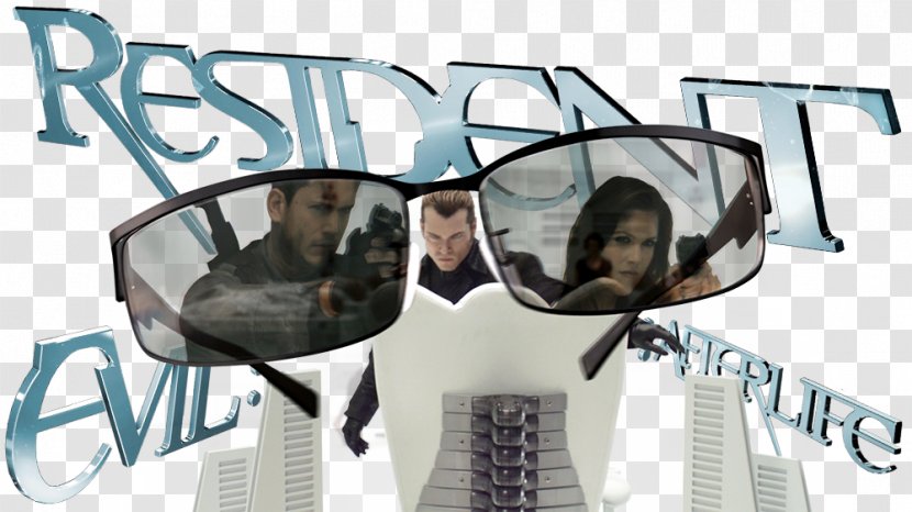 Resident Evil YouTube 3D Film Goggles - Afterlife Transparent PNG