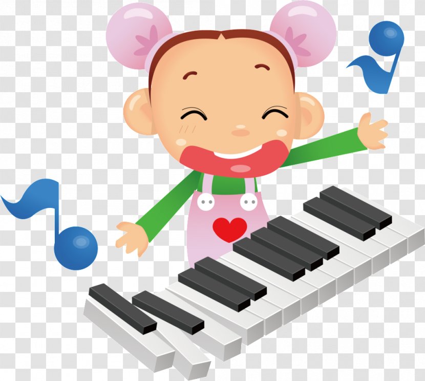 Piano Music Clip Art Image - Musical Instruments Transparent PNG