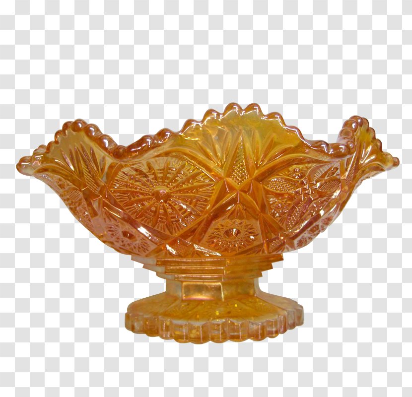 Marigold Tableware Carnival Glass Bowl - Artifact Transparent PNG