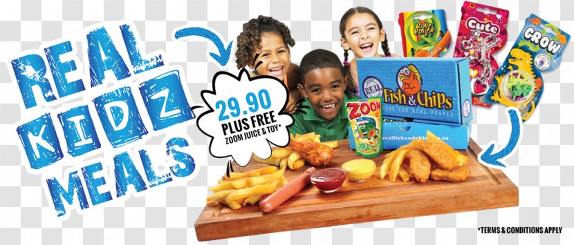 Vegetarian Cuisine Breakfast Fast Food Junk Kids' Meal - Fish And Chip Transparent PNG