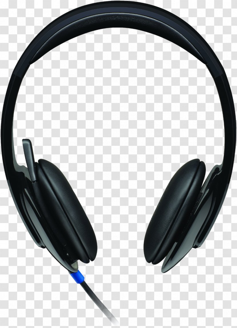Headset Logitech H540 Headphones Microphone H340 - Usb Transparent PNG