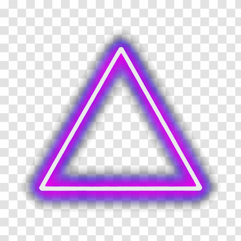 Triangle Triangle Line Font Electric Blue Transparent PNG
