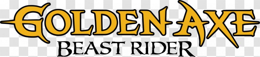 Golden Axe: Beast Rider Logo Font Brand Clip Art - Character - Axe The Revenge Of Death Adder Transparent PNG