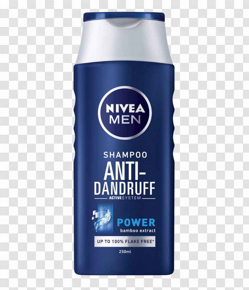 NIVEA Men Care Shampoo Pure Anti-Dandruff Hair Transparent PNG