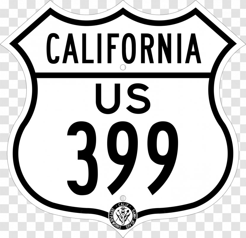 U.S. Route 66 California Lampe Logo 40 - Cube - State Transparent PNG