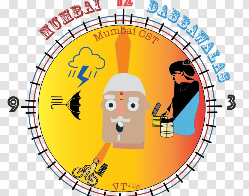 Dabbawala Mumbai Logo Food Delivery - Khatam Transparent PNG