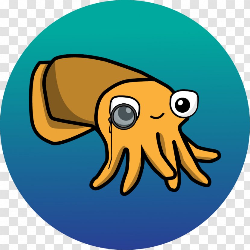 Octopus Logo Cuttlefish News Design - Cephalopod Transparent PNG