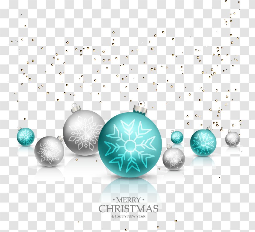 Christmas Ornament Snowflake New Year Pattern - Poster - Fantasy Ball Transparent PNG