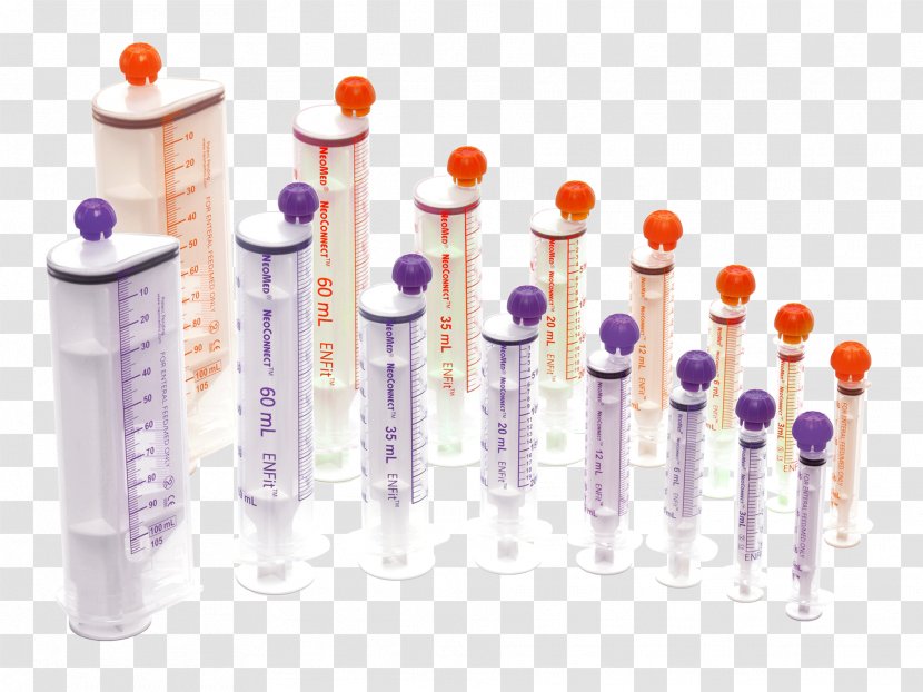 Enteral Nutrition Syringe Pharmaceutical Drug NeoMed Inc. Childbirth - Cylinder Transparent PNG