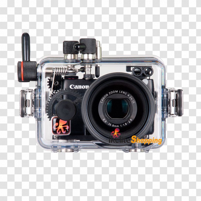 Canon PowerShot G7 X Mark II S110 Underwater Photography - Camera Transparent PNG