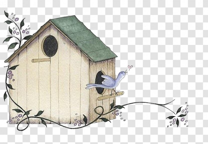 Bird Drawing - Shed - House Transparent PNG