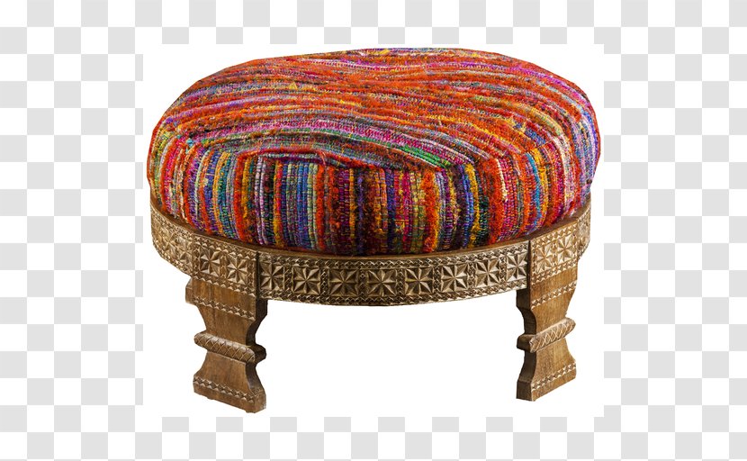 Foot Rests Table Furniture Living Room Footstool - Color Decorative Pattern Transparent PNG