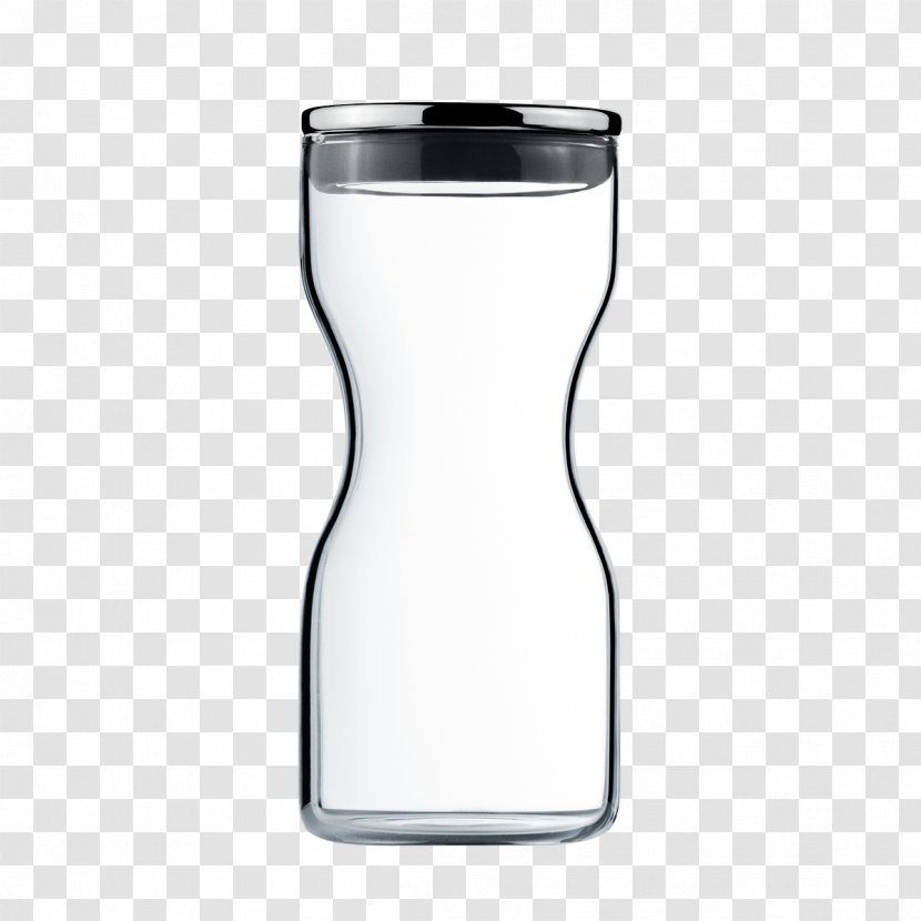 Container Glass Water Bottles Lid - Pint Transparent PNG