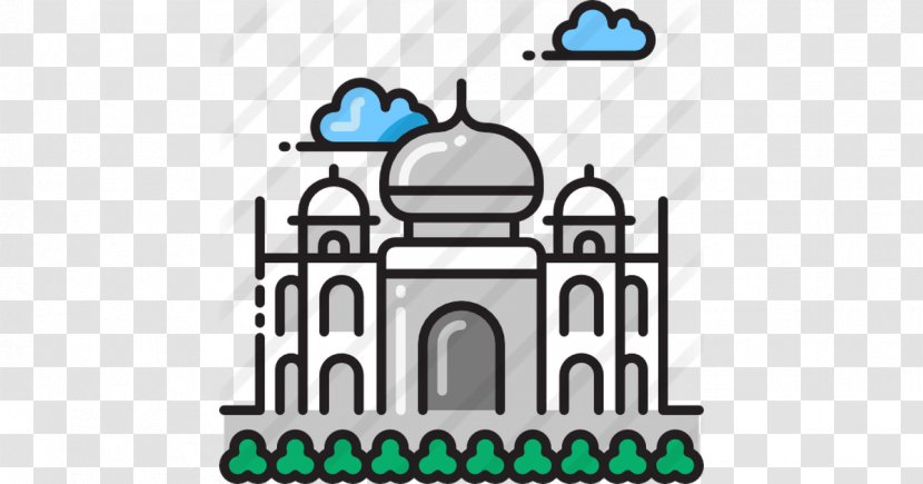 Clip Art Illustration Vector Graphics Image - Artwork - Taj Mahal Transparent PNG