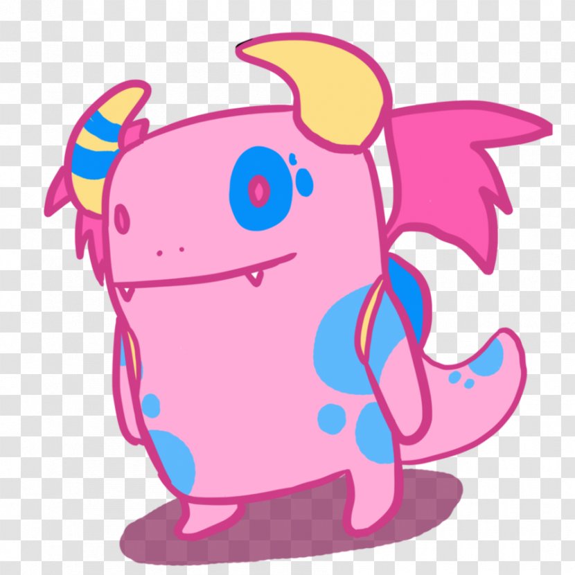 Character Pink M Cartoon Clip Art - Frame - Cute Monster Transparent PNG