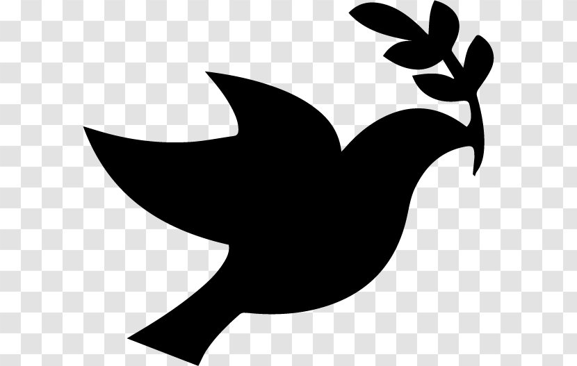 Columbidae Peace Doves As Symbols Clip Art - Galliformes - Baptism Dove Transparent PNG