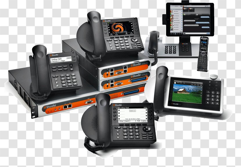 Business Telephone System Unified Communications VoIP Phone ShoreTel - Multimedia - Ip Pbx Transparent PNG