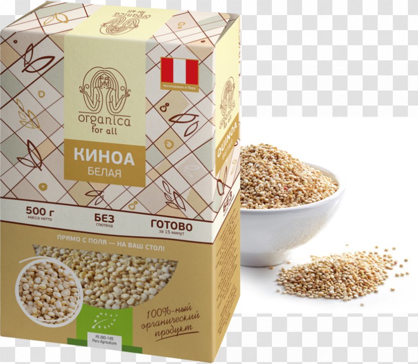 Organic Food Vegetarian Cuisine Oat Whole Grain Quinoa - Quinua Transparent PNG
