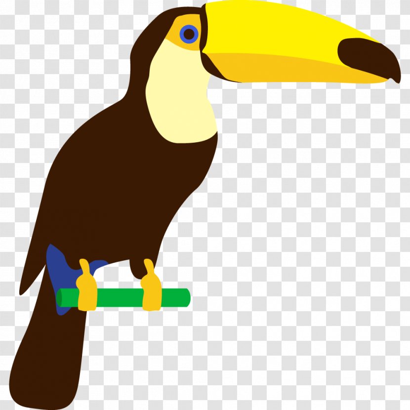 Amazon Parrot Toucan Clip Art - Yellow - Cartoon Animal Transparent PNG