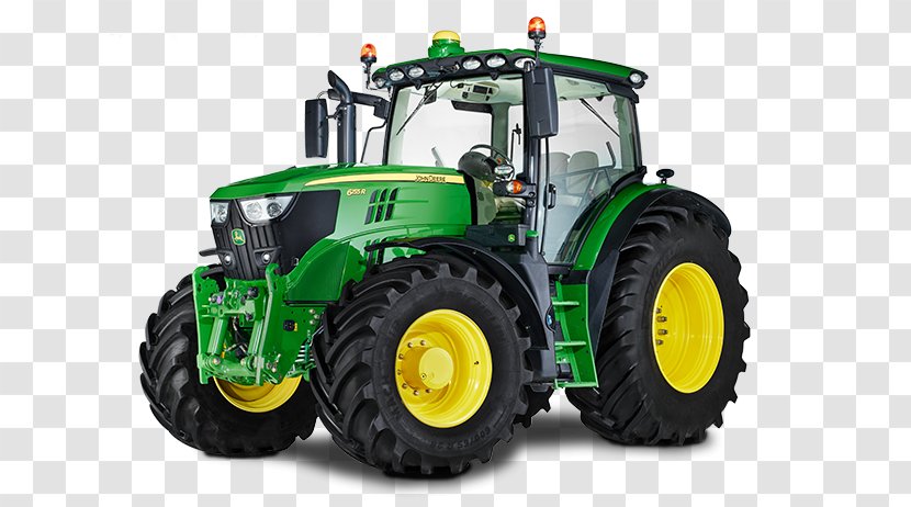 John Deere Two-wheel Tractor Agriculture Agricultural Machinery - Traktor Transparent PNG