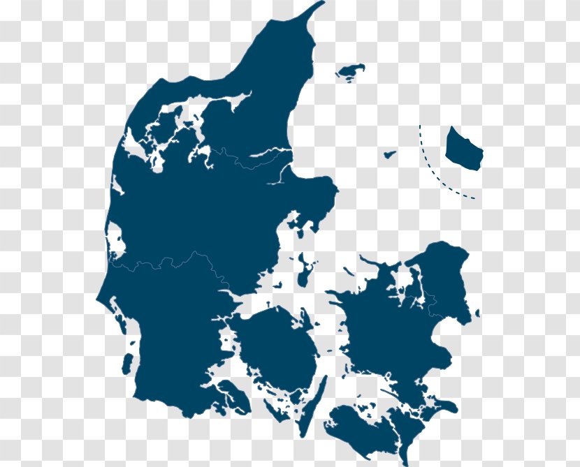 Vector Map World Flag Of Denmark Transparent PNG