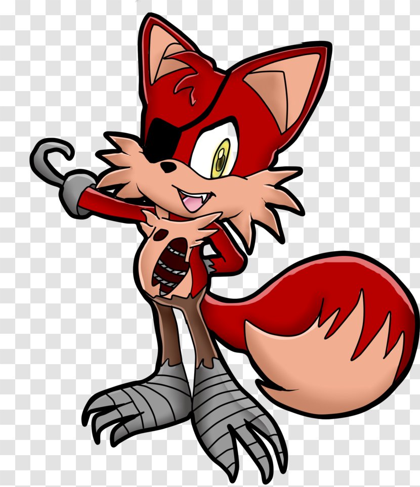 Cat Five Nights At Freddy's Tails Sonic The Hedgehog Drawing - Frame Transparent PNG