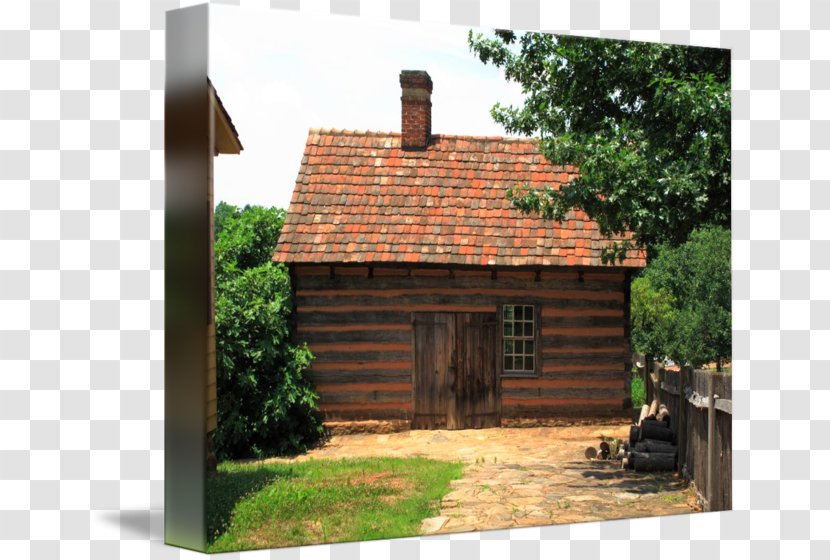 Old Salem Historic District Property Shed Gallery Wrap Canvas - Winstonsalem - Cottage Drawing Transparent PNG