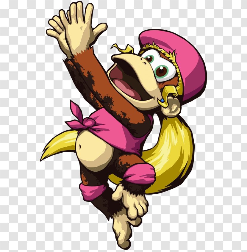 Donkey Kong Country 2: Diddy's Quest 3: Dixie Kong's Double Trouble! Mario Diddy - Video Game Transparent PNG
