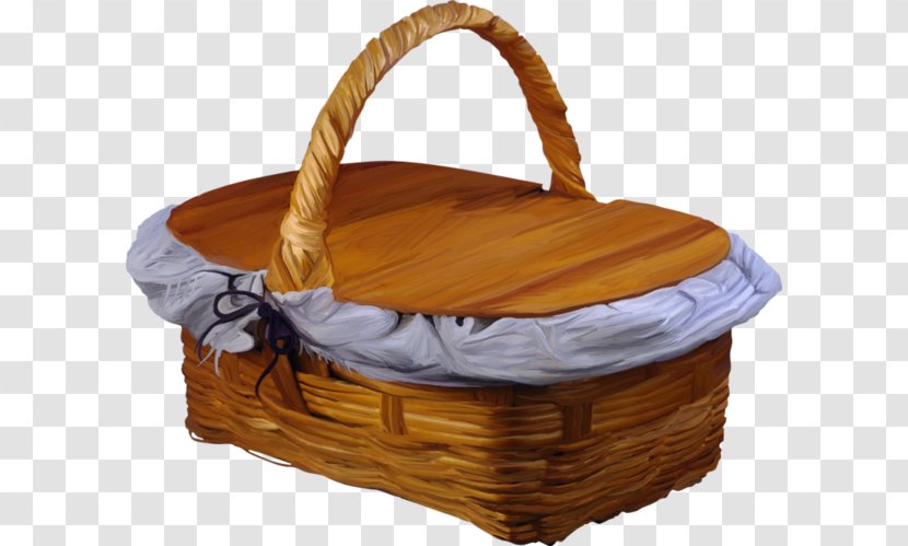 Basket Table Picnic - Basketball - A Hand-made Bamboo Transparent PNG