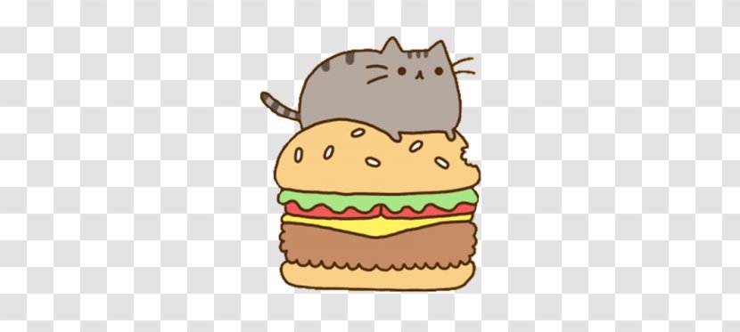 Cat Food Kitten Pusheen Hamburger Transparent PNG