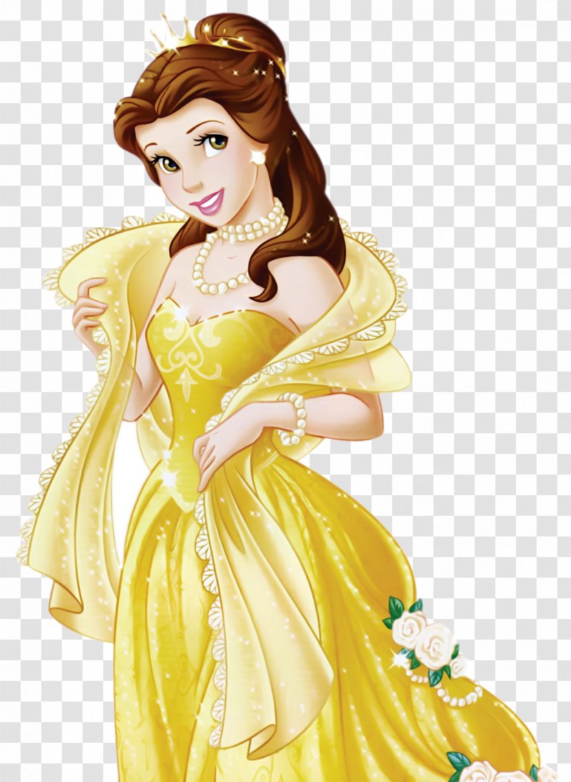 Belle Ariel Rapunzel Beast Princess Aurora - Frame - Disney Transparent PNG