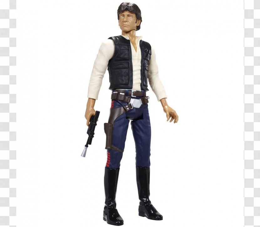 Han Solo Chewbacca Amazon.com Action & Toy Figures Star Wars - Model Figure Transparent PNG