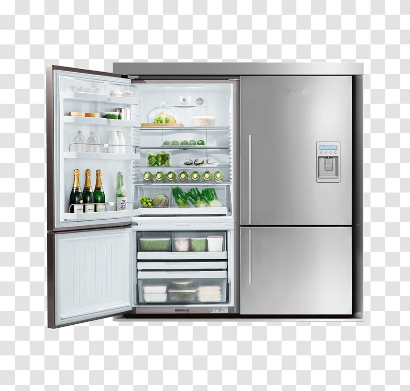 Refrigerator Fisher & Paykel Home Appliance Kitchen Major Transparent PNG