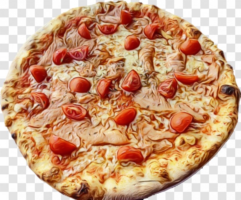 Pizza Background - Ingredient - Dessert Recipe Transparent PNG