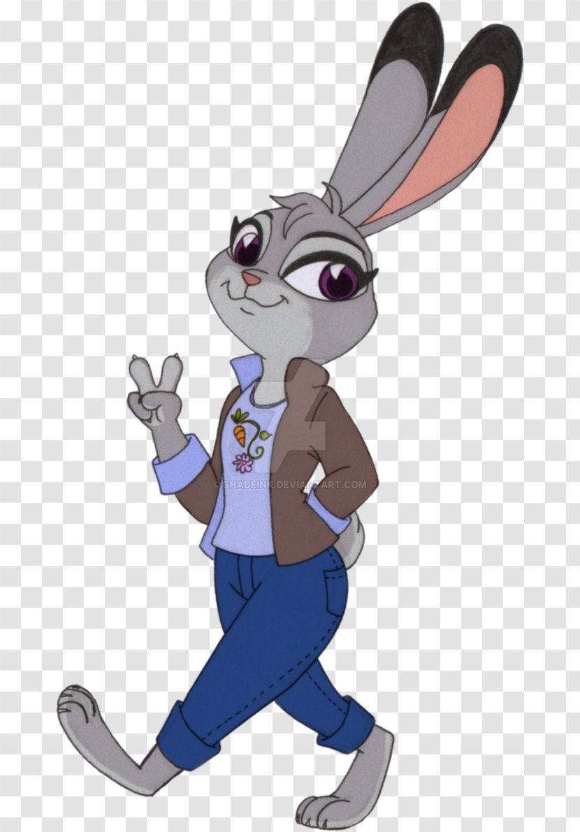 Lt. Judy Hopps Rabbit Bonnie Easter Bunny Art - Deviantart Transparent PNG