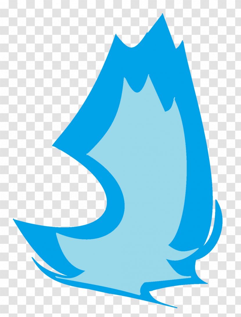 Bird Twitter Antena 3 Symbol - Fish - Blue Fire Transparent PNG