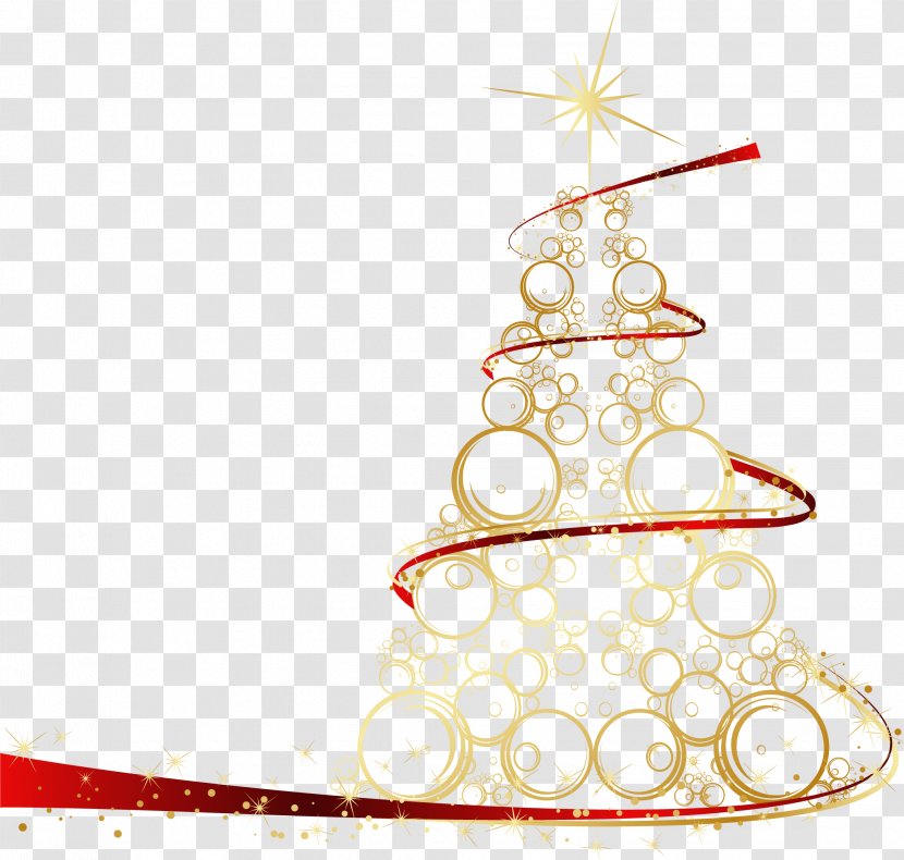 Christmas Tree Ornament Wedding Ceremony Supply Text - Creative Golden Transparent PNG
