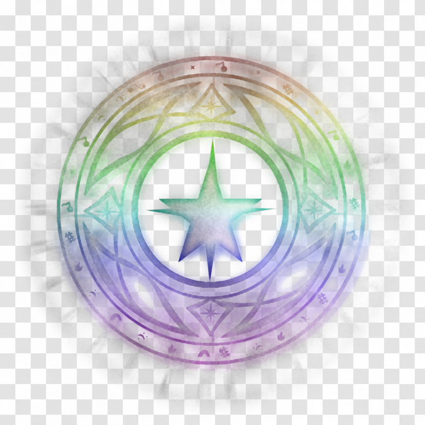 Purple Green Aqua Circle Symbol Transparent PNG