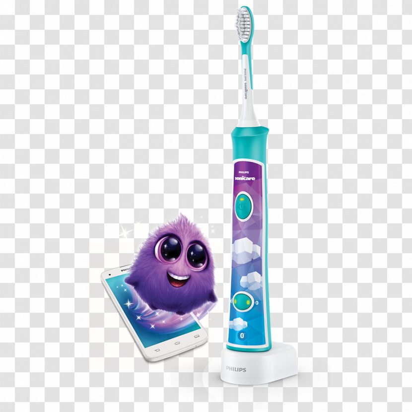 Electric Toothbrush Philips Sonicare For Kids HealthyWhite+ - Oralb Transparent PNG