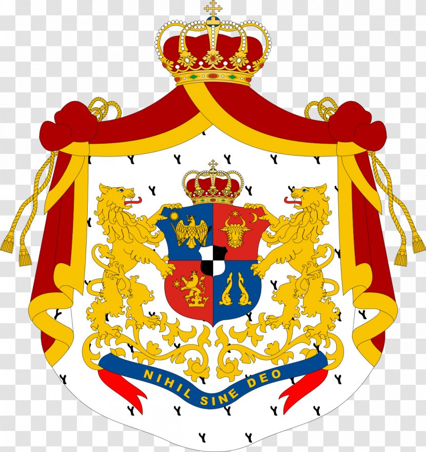 Kingdom Of Romania Flag Coat Arms - Democracy And Prosperity Transparent PNG