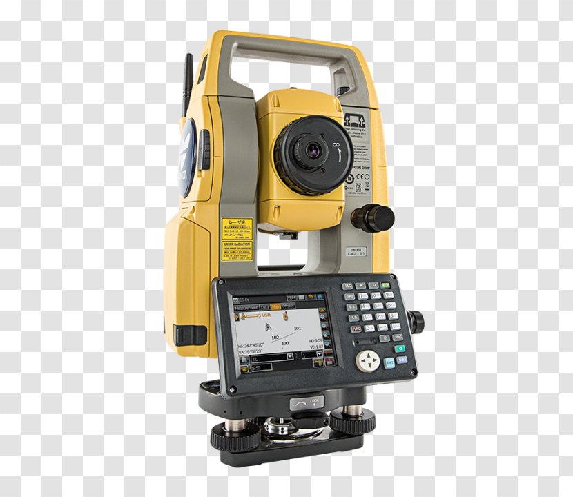 Total Station Topcon Operating Systems Surveyor Sokkia - Manufacturing - Laser Level Transparent PNG