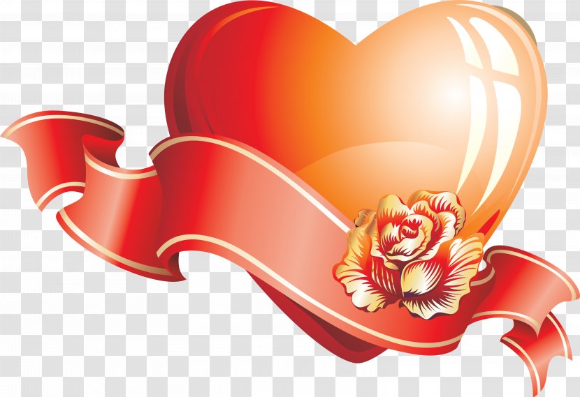 Heart Love Romance - Frame - Amor Transparent PNG