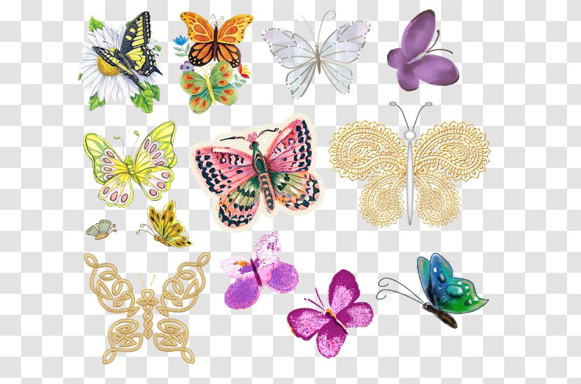 Nymphalidae Butterfly Clip Art - Moths And Butterflies Transparent PNG