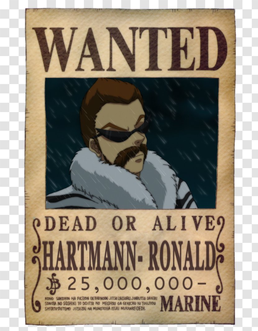 Usopp Nico Robin Monkey D. Luffy One Piece Wanted Poster - Nami Transparent PNG