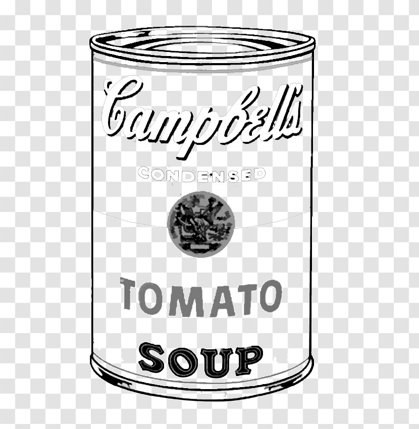 Campbell's Soup Cans Whitney Museum Of American Art Pop Artist - Text - POP ART Transparent PNG