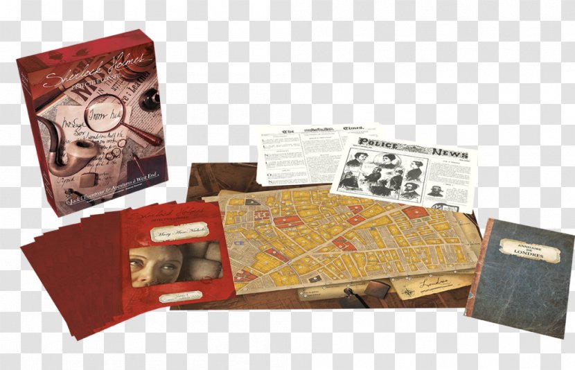 Sherlock Holmes: Consulting Detective Video Games West End Adventures - Box - Holmes Transparent PNG