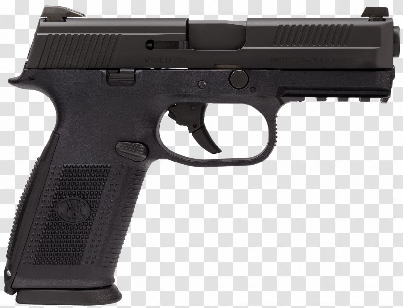 Semi-automatic Pistol FN Herstal Firearm Handgun - Gun Barrel Transparent PNG
